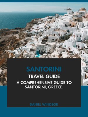 cover image of Santorini Travel Guide